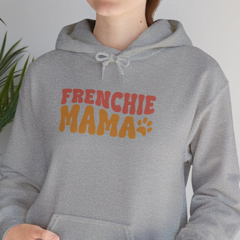 Frenchie Mom Hoodie for Women - Retro French Bulldog Hoodie